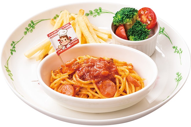 ペコちゃんミートソーススパゲティー